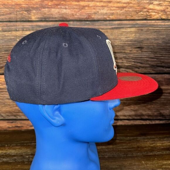 Mitchell & Nets New Jersey Nets SnapBack Hat - Picture 3 of 7